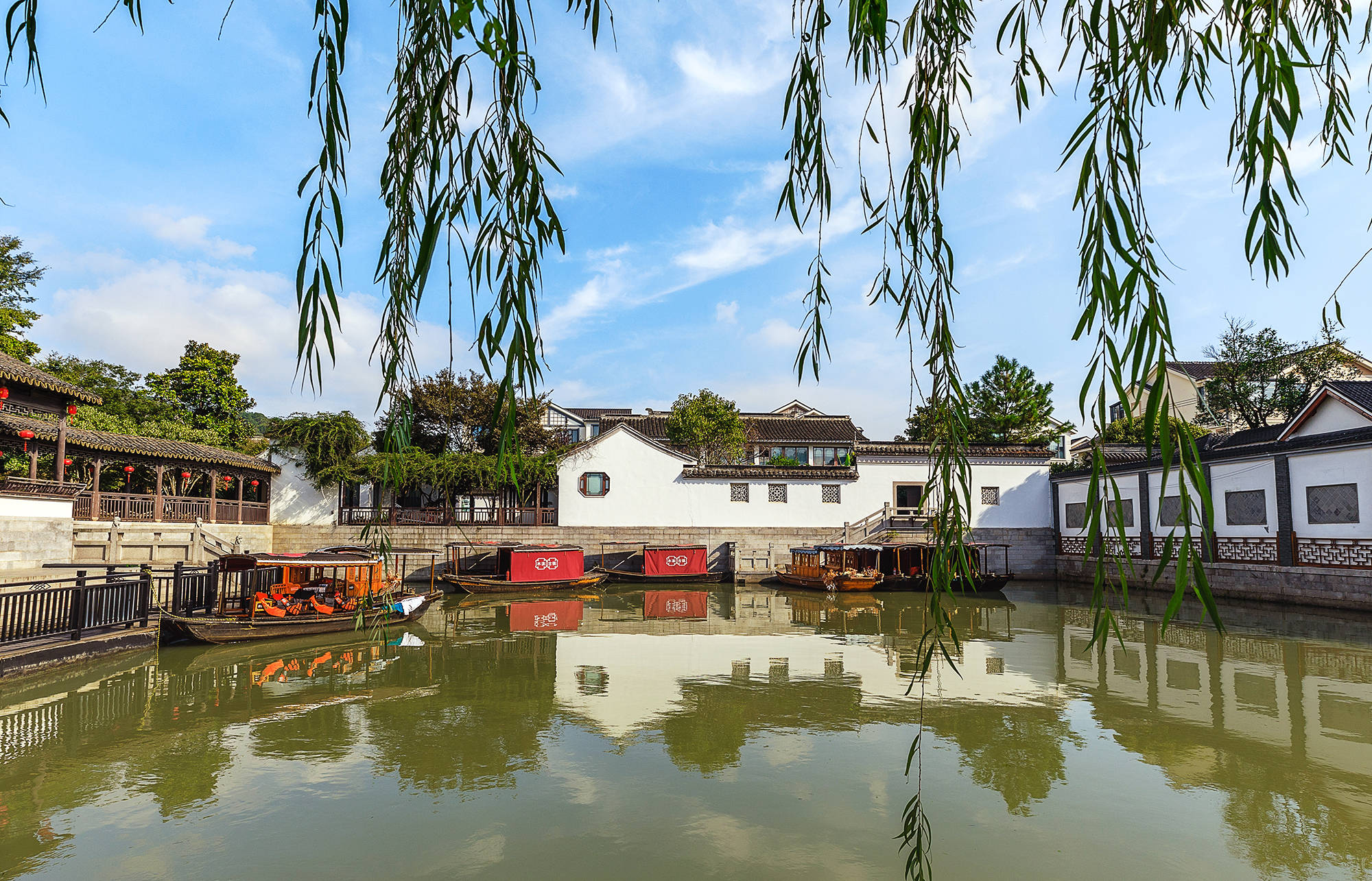 木渎古镇容易错过的桥和庙