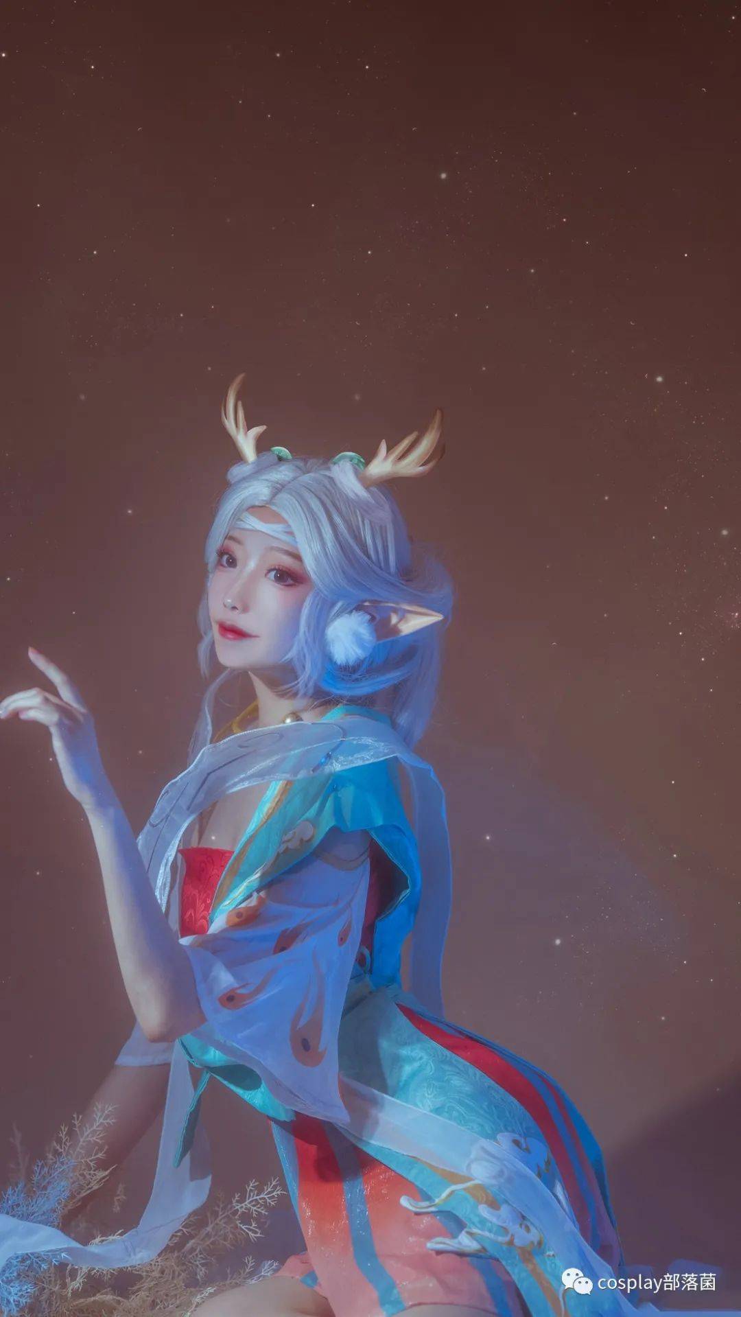 cos王者荣耀瑶遇见神鹿cos正片阿八