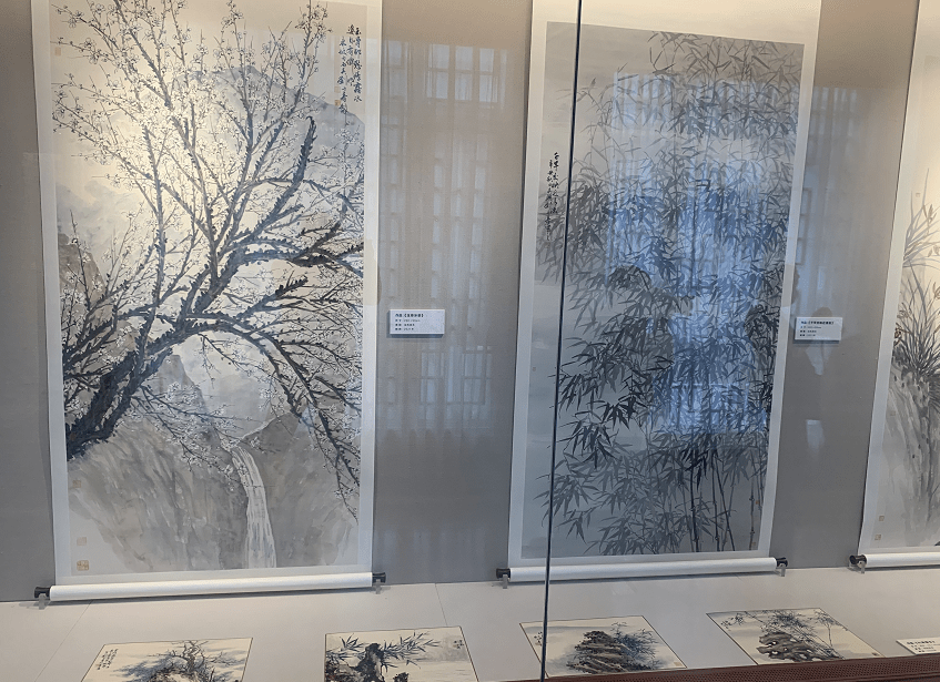 "刘丹青书画展"在杭州国画院美术馆开幕