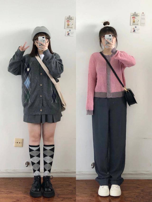 小个子 秋天，掌握这18套休闲系穿法，显高还很舒适，小个子也能穿