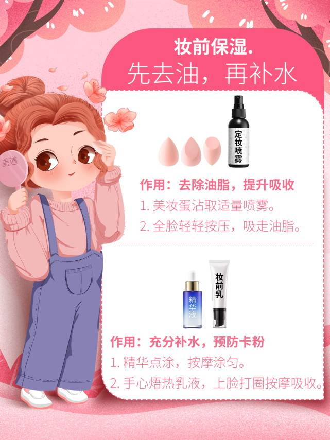 毛质保姆级教程！3步打造持久底妆！新手必看！