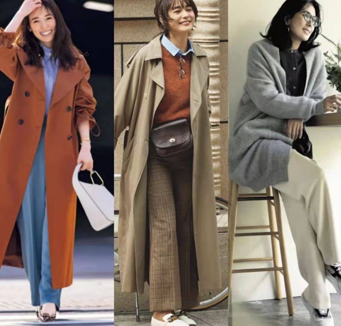 亮点 大衣+衬衫、大衣+打底衫，才是冬季最实用的搭法，体面优雅又时尚