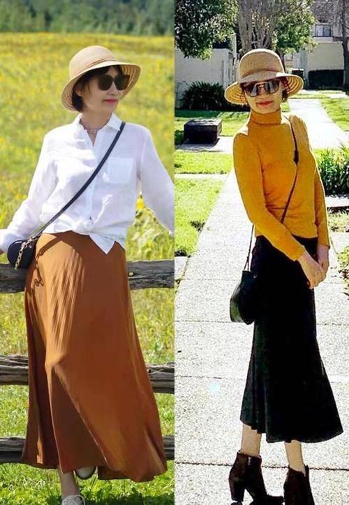 牛仔 秋天还是“短靴”最时髦，配裤子、裙子洋气大方！50+这样太年轻