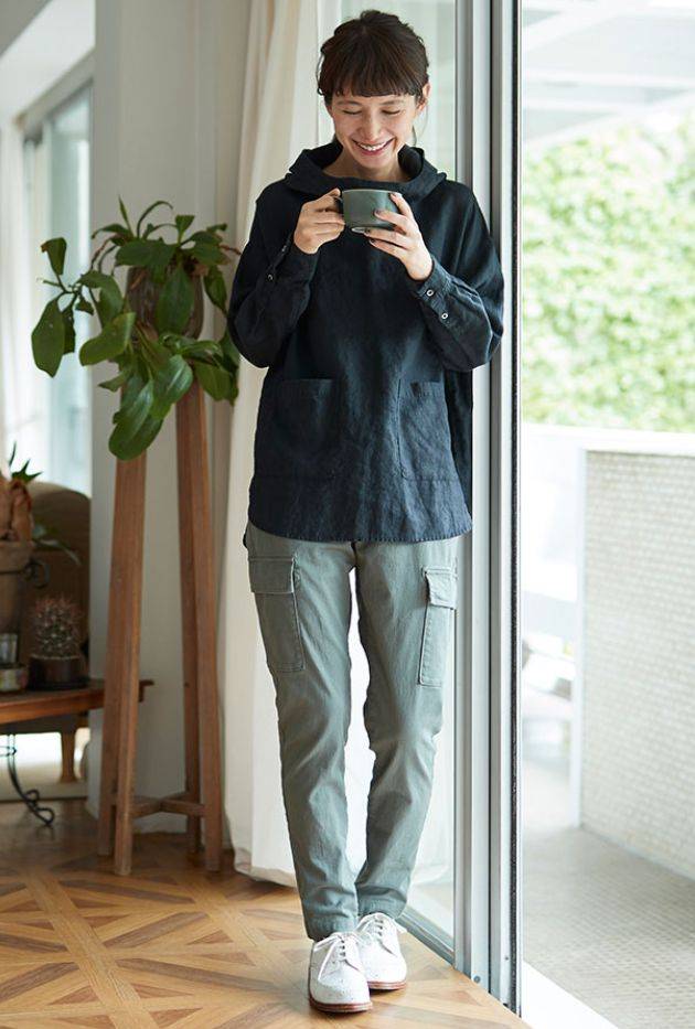 主妇 女人居家要穿得舒服但别邋遢，学日本主妇这样穿，把日子过成诗