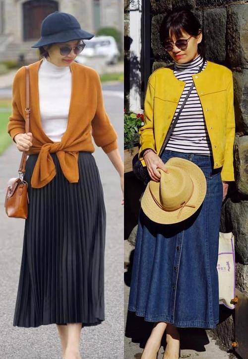 牛仔 秋天还是“短靴”最时髦，配裤子、裙子洋气大方！50+这样太年轻