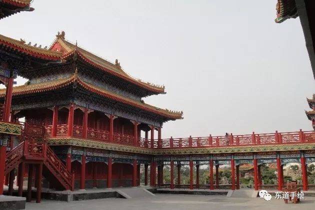 东道手绘 | (园林理论)园林的生成期——商周秦汉_上林苑