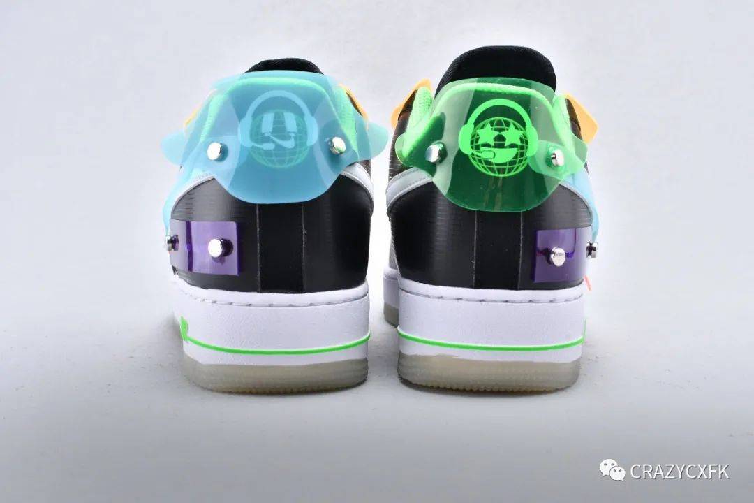 测评盘点 耐克空军一号 Air Force 1 Have A Good Game 科幻电玩夜光运动鞋