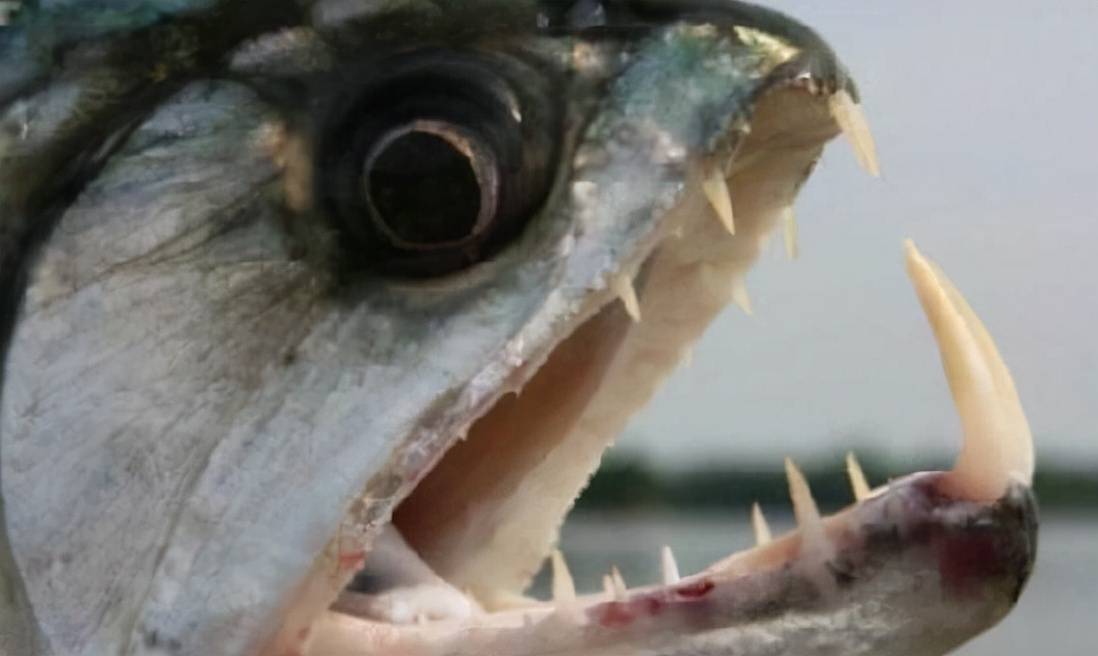 巴西钻黑食人鱼图片