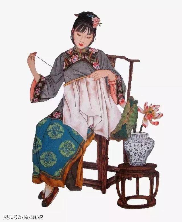 刺绣 50+女人穿大衣想显气质，试试这件“刺绣”大衣，优雅女性都在穿
