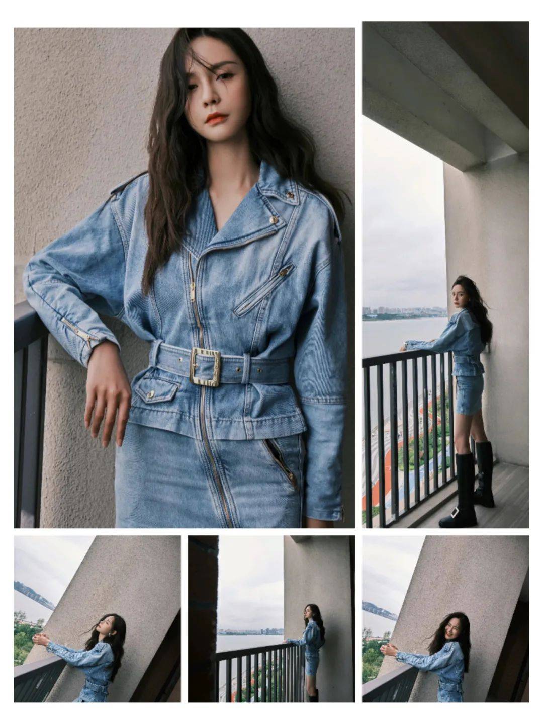 景甜 2021的牛仔穿搭,江疏影、景甜等人,带来了更多的风格和时尚感