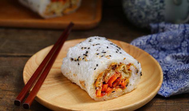 竹帘|上海早餐有名的“四大金刚”之一，食材多样营养丰富，比寿司好吃