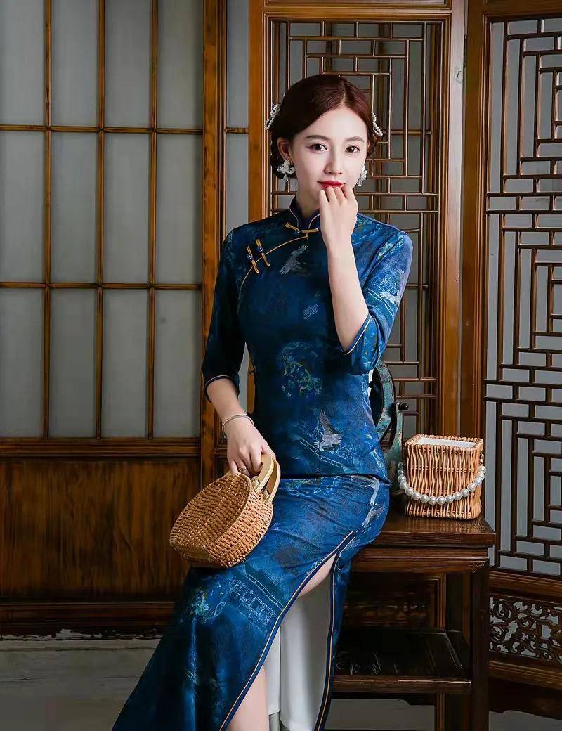 找中国最美的旗袍照片图片