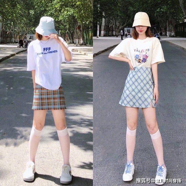 黑色 简简单单的T恤搭出点不一样，元气有活力！展现夏日多变形象