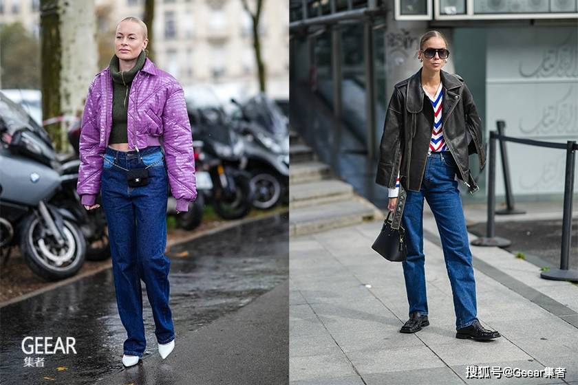 丹宁2021年秋冬时装周，牛仔裤穿搭特辑！