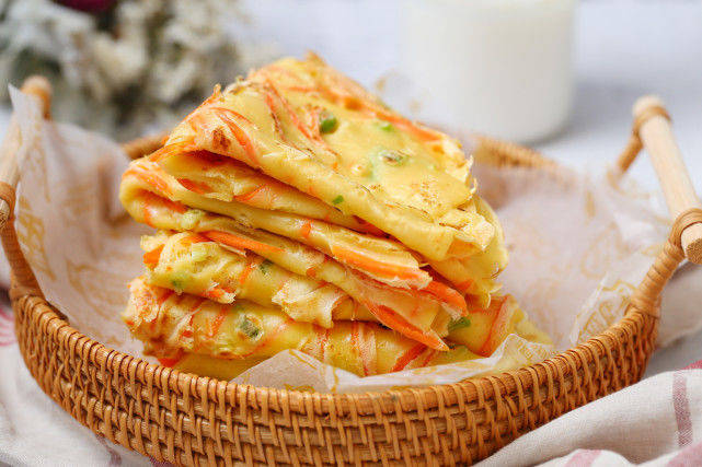 葱花|不揉面不发酵，十分钟搞定早餐饼，香气扑鼻柔软无比，孩子爱吃！