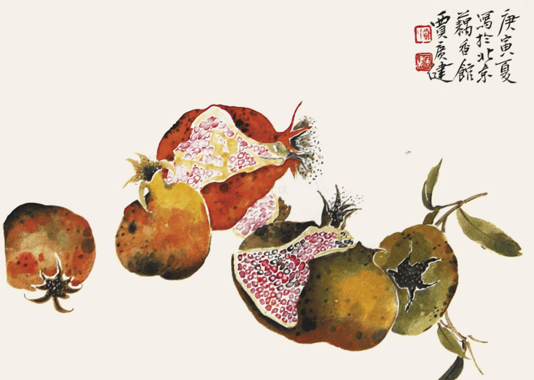 贾广健享受艺术创造的快乐花开花落都是大事