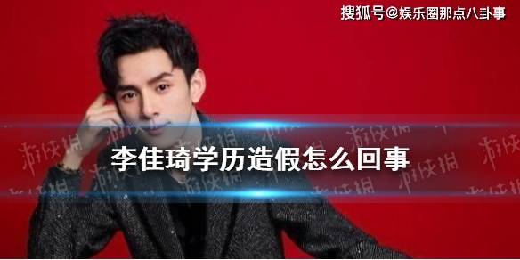 媒体评李佳琦参选人大代表,李佳琦学历造假怎么回事?