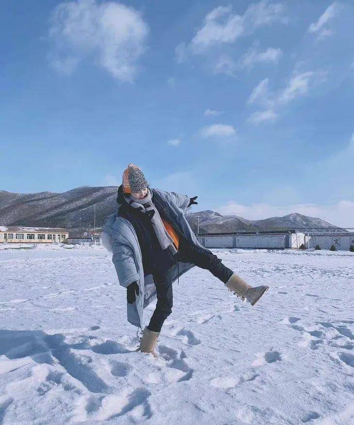 雪地FUNFUN而谈｜女明星初雪拍照秘籍，我全都有