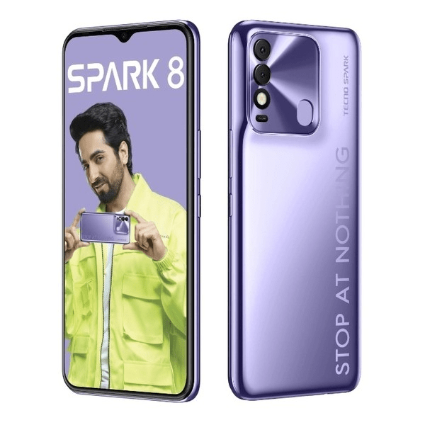 入门机！传音Spark 8手机在印度发布，指纹解锁简直不要太“秀”