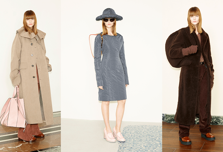 颜色 Tod’s 2021秋冬，典雅的女性气质，优雅趣味，轮廓鲜明