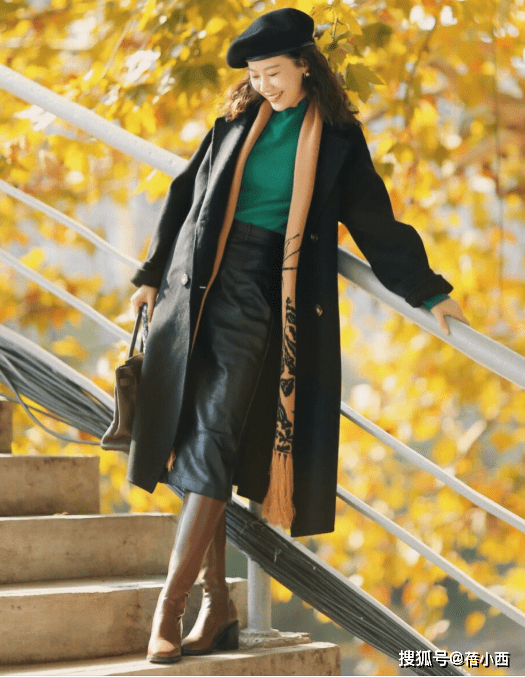 颜色 冬天建议30+女性多穿“半身裙”，选这4款就够了，搭配起来很优雅