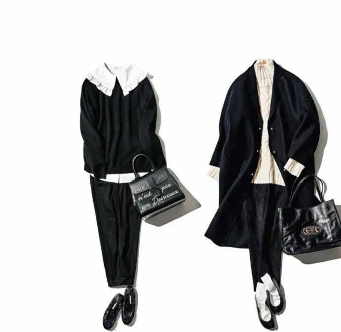 一身 冬季如何穿才能不臃肿？看着两位博主教你显瘦穿搭大法