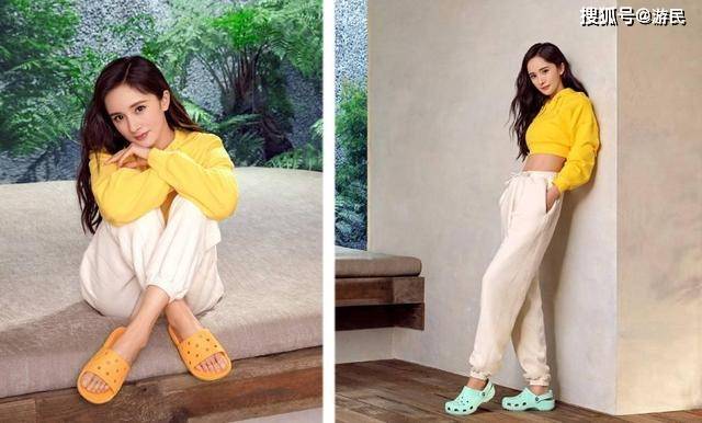 黄卫衣 趁着亮丽黄还没大火，赶紧跟着杨幂学起来，简单3招让你时尚满满