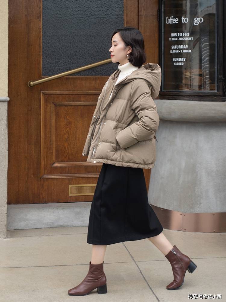 整体 冬季穿羽绒服不怕冷，选这5款就够了，配毛衣、牛仔裤时髦又洋气