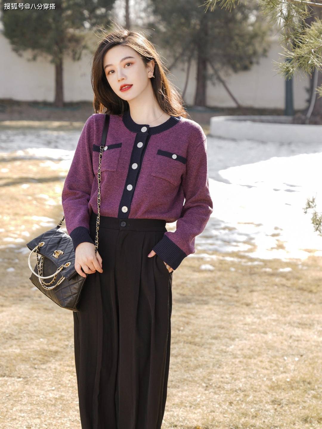 整体 冬天“毛衣”怎么穿更高级？这些保暖温柔的搭配，照搬也不会错
