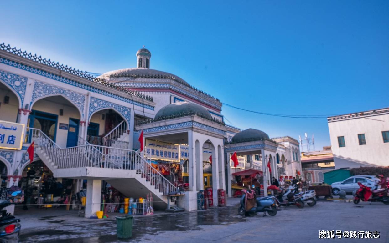 原创新疆喀什大巴扎西北最大的国际贸易市场年成交额超1亿