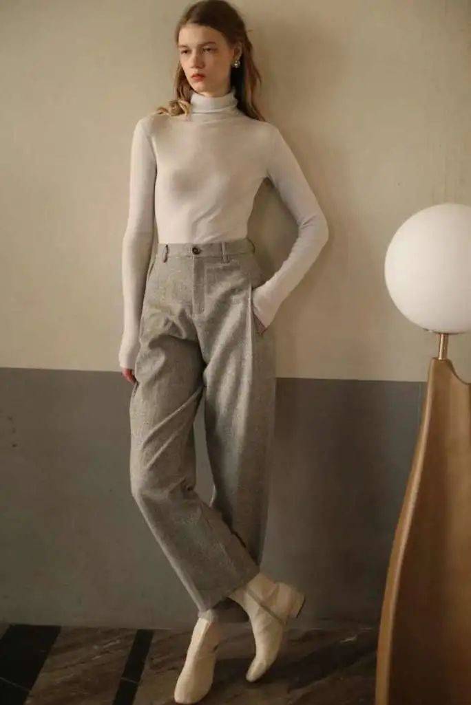 属性 你穿对“高领衫”的样子,真高级!