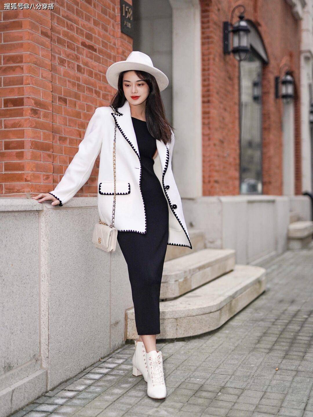 整体 谁说职场穿搭只能严肃？看看这些“毛呢西装”，知性简约又洋气