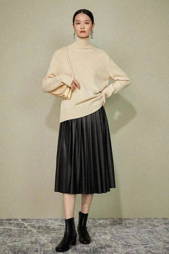 属性 你穿对“高领衫”的样子，真高级！