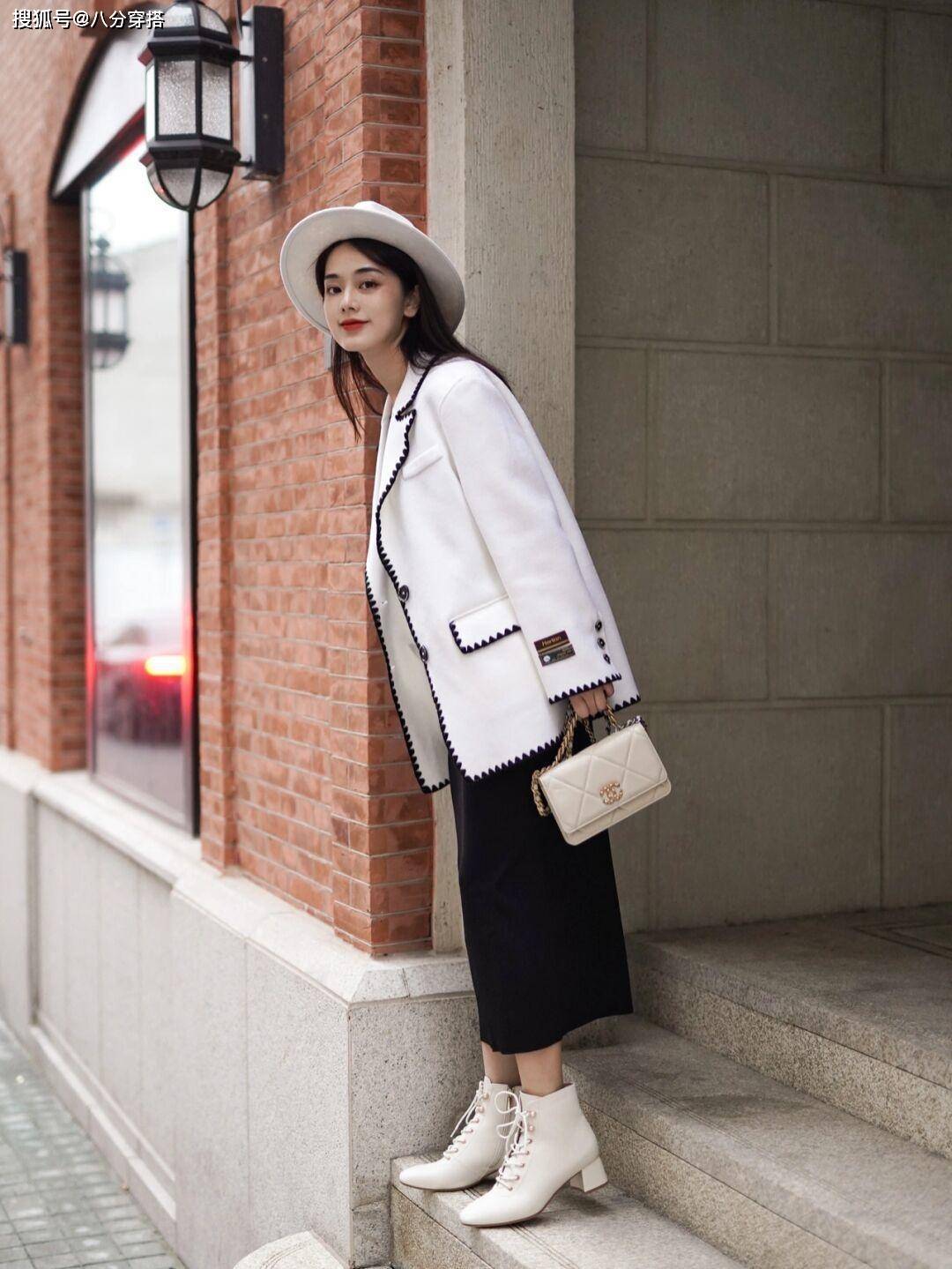 整体 谁说职场穿搭只能严肃？看看这些“毛呢西装”，知性简约又洋气