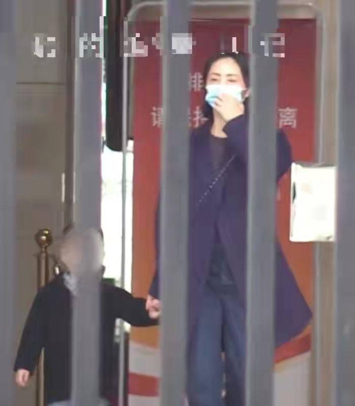 大衣孙莉脸有了中年妇女感，但穿着得体又时髦，整个人气质特别好！