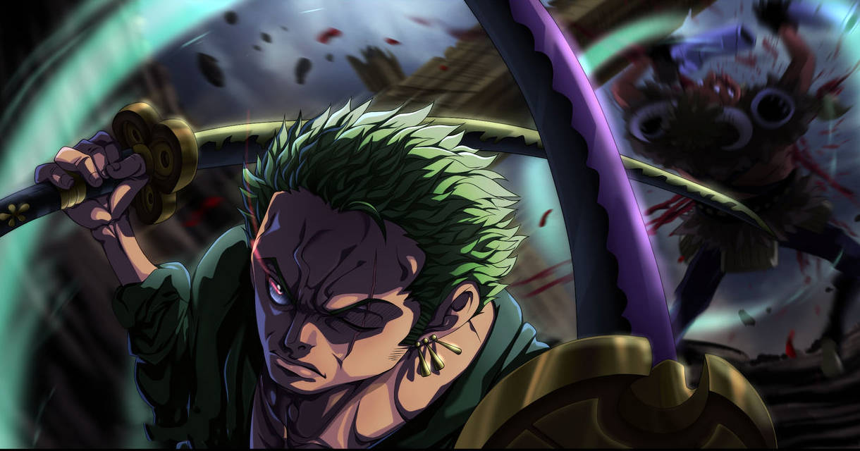 的戰斗|海賊王1032話：燼的力量強過巨人族，索隆要如何才能打敗他？