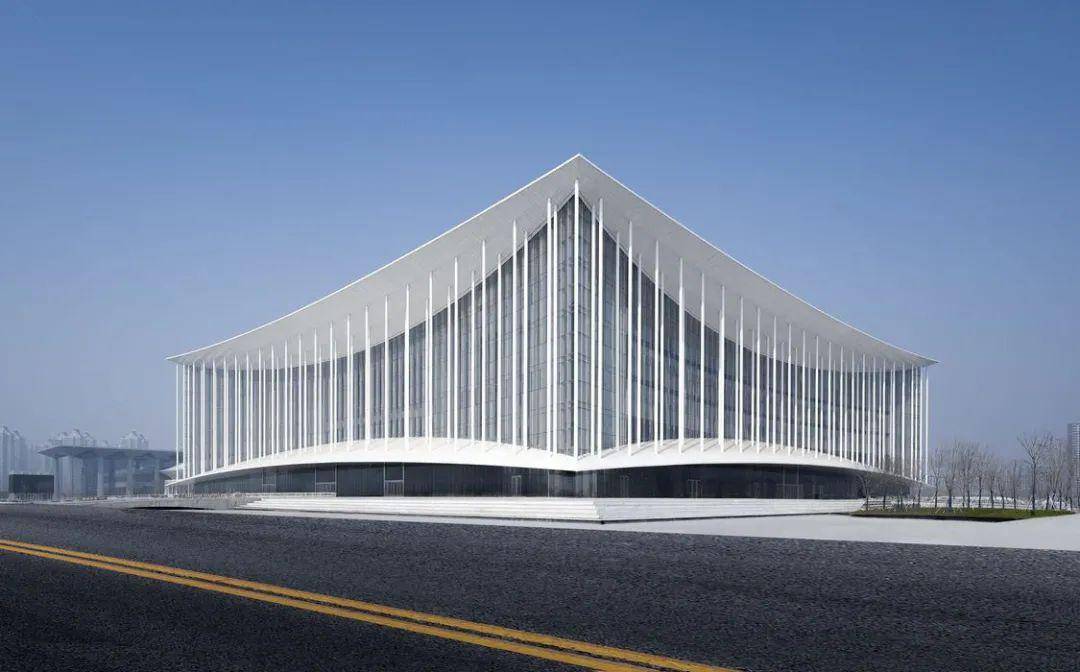 屋顶大型公共建筑设计：西安丝路国际展览中心案例