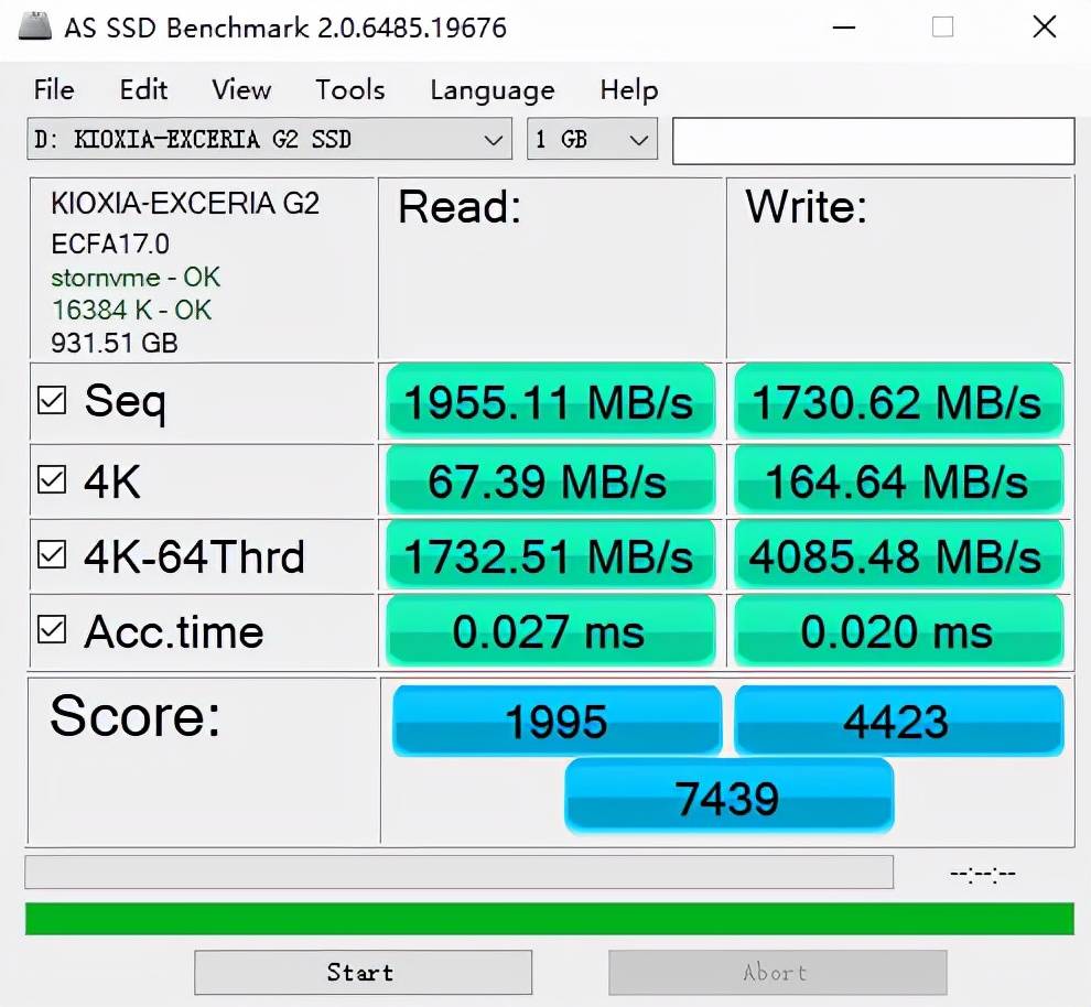 速度|M.2插槽充分利用起来，铠侠EXCERIA极至瞬速 G2 SSD试用体验