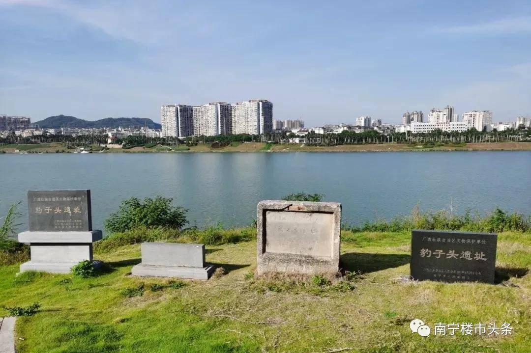 有頂螄山遺址,灰窯田遺址,豹子頭遺址,石船頭遺址,都分佈在邕江流域