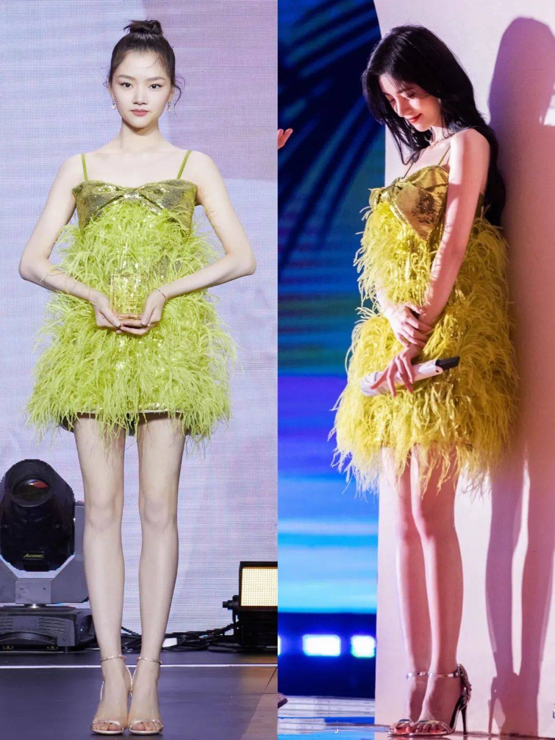 鞠婧祎 女星红毯撞衫的“尴尬”时刻,有人靠傲人身材取胜,有人从无败绩