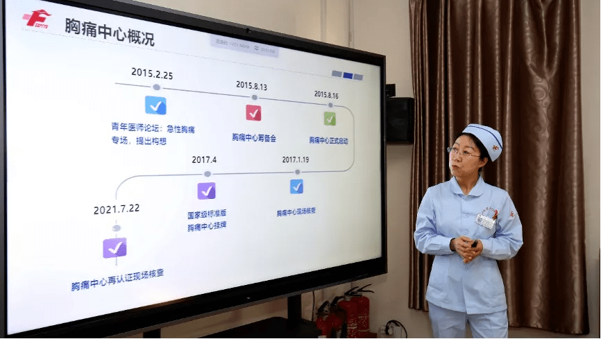 建设|晋中二院在汾阳医院参观交流胸痛中心、卒中中心建设工作