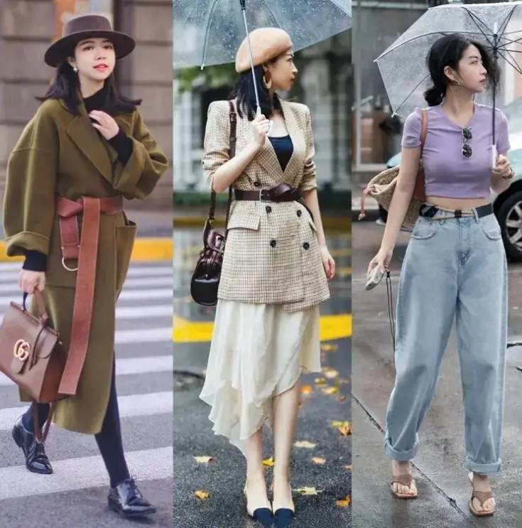 黑色 入冬后别忘记“风衣”穿搭，瞧三木示范，气质高级显身材