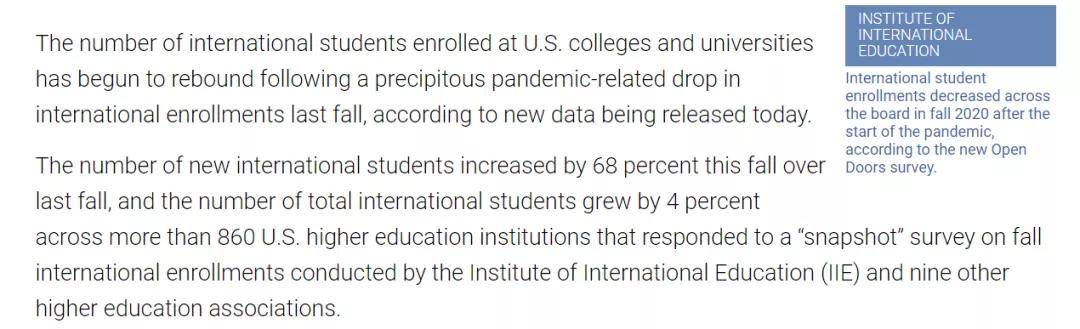 新生|美国国际学生暴跌15%背后的真相！