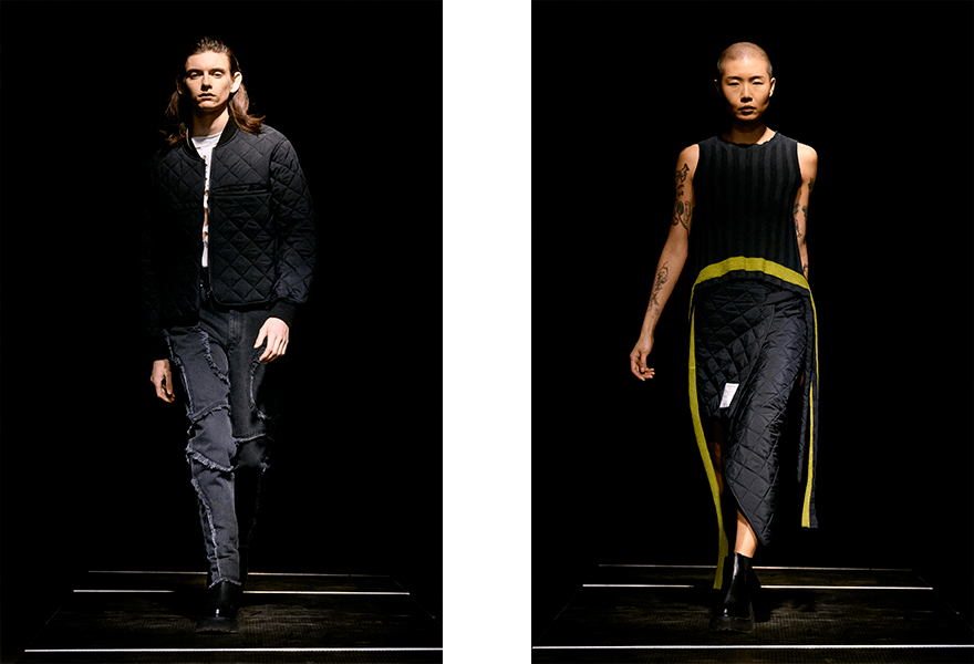 增加了 Eckhaus Latta 2021秋冬,有解构元素加入的时尚,舒适与乐观