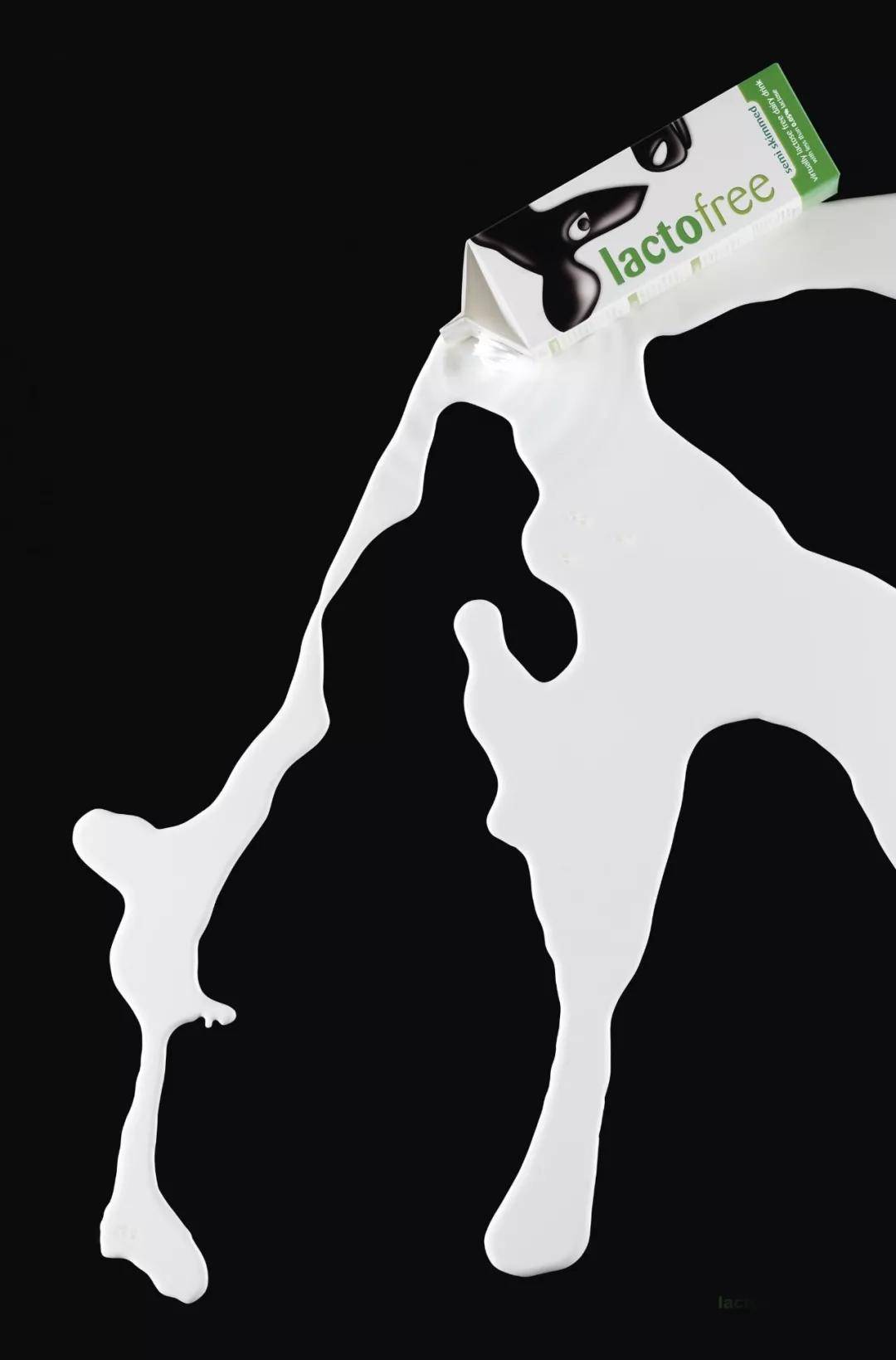 牛奶广告创意标题图片