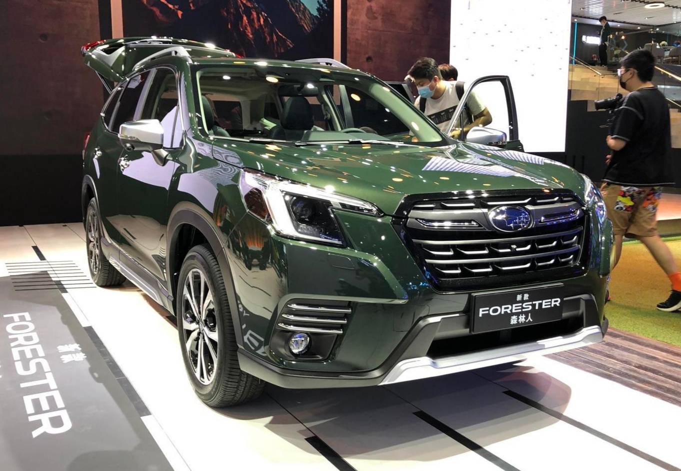 forester进口越野suv预售22万20t引擎awd还看啥途观