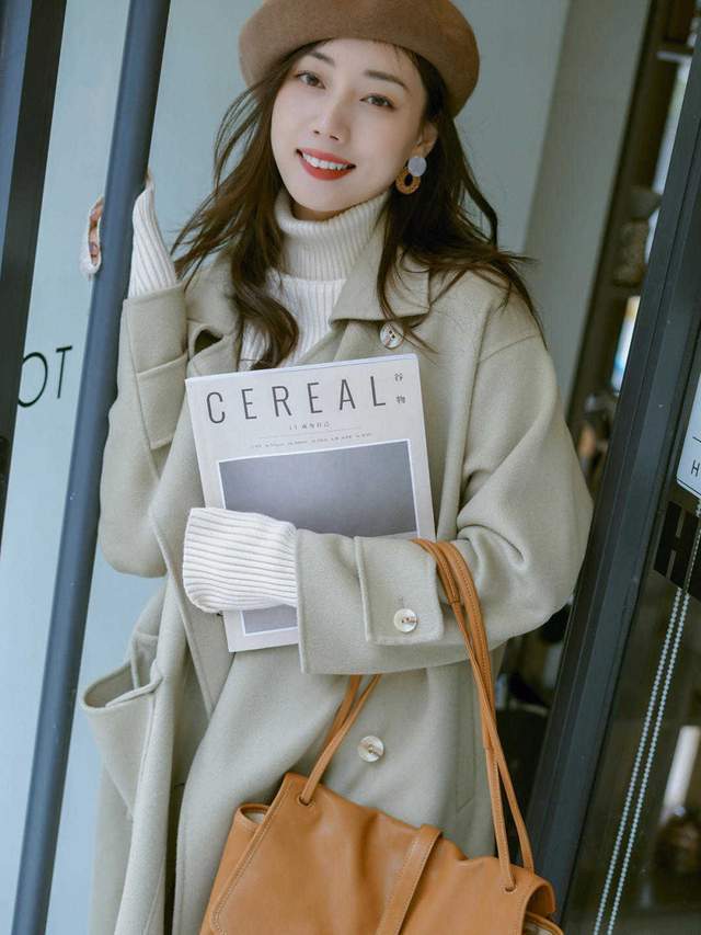 配饰 冬季最美的打开方式，“大衣+毛衣”才是王炸cp，保暖又洋气