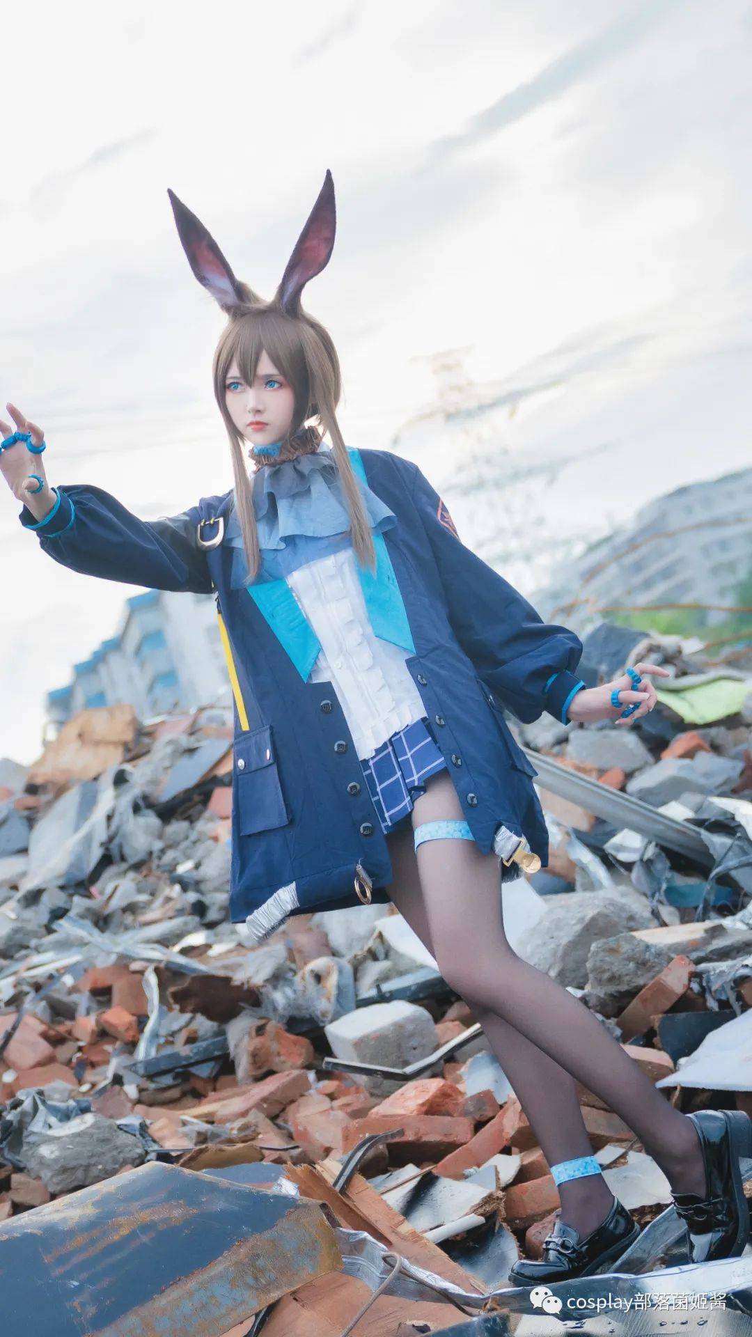 cos明日方舟阿米娅cos正片蜜玲珑