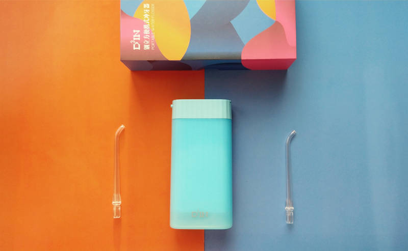 水箱|深层清洁牙齿，保持口腔健康，小米生态铟立方便携式冲牙器体验