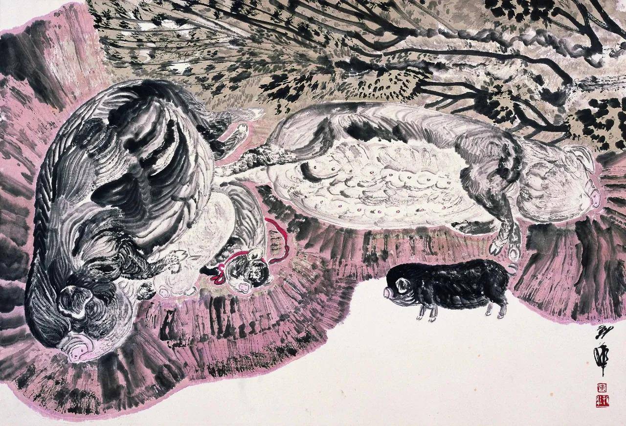 陈新华中国画丨作品欣赏之一